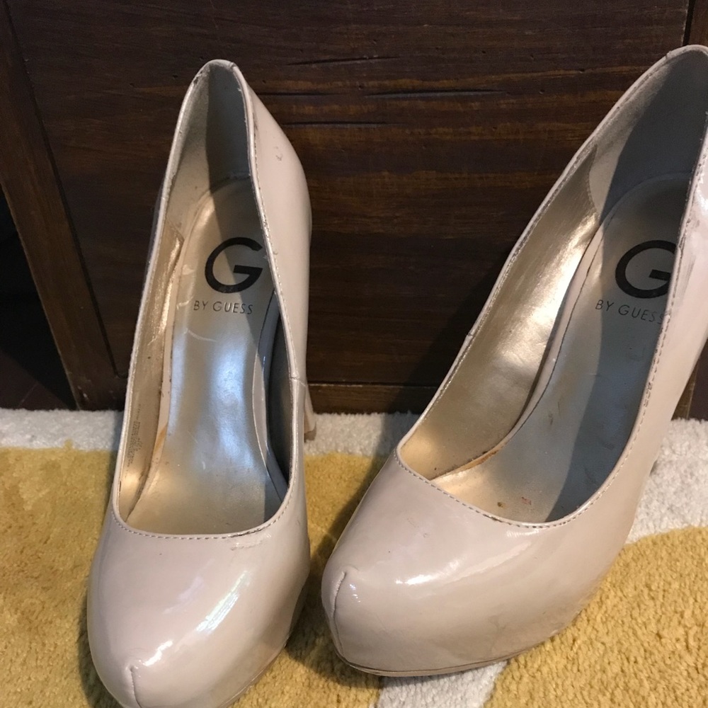 Nude Guess heels
